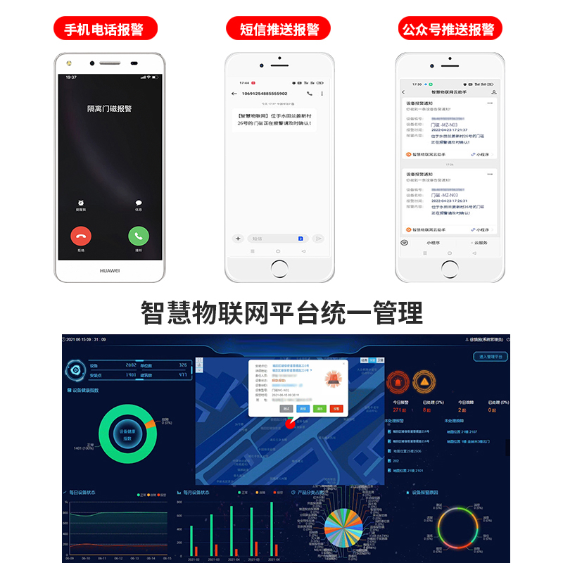 NB-IoT門磁防疫居家隔離遠程監(jiān)管現(xiàn)場報警  MC-N03